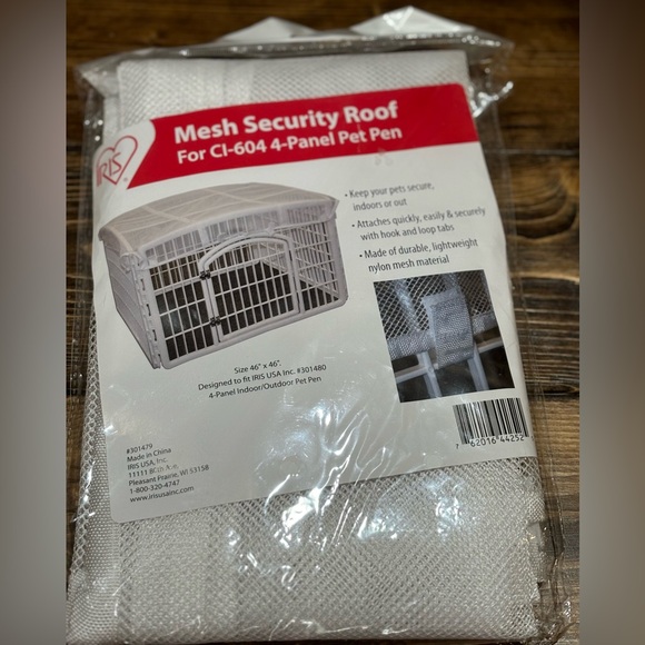 🐕‍🦺New in package mesh security roof for iris xpen🐶 - Picture 1 of 2